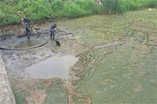 池塘除淤消毒